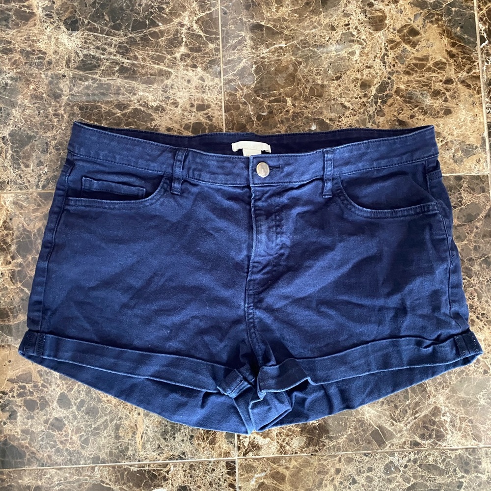 H&M Navy Blue Shorts